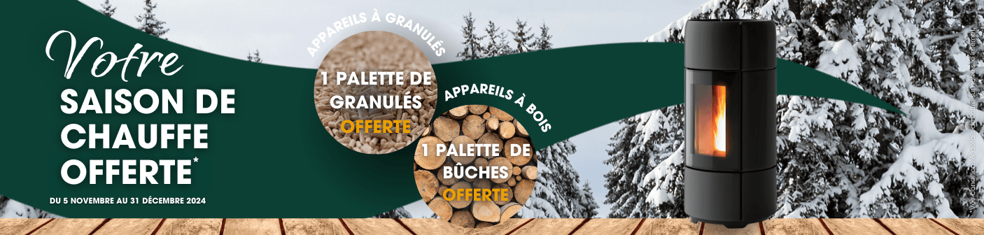 saison de chauffe offerte ambiances flammes novembre decembre bois granule