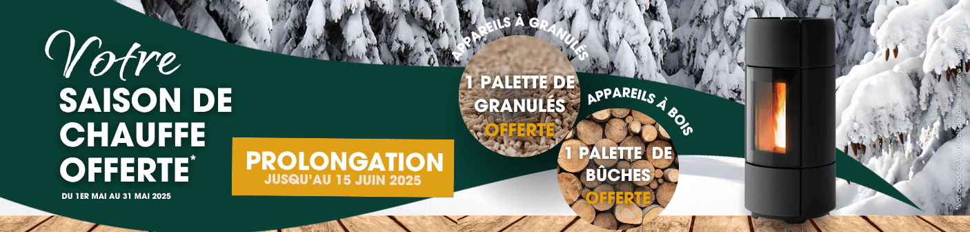 palette offerte operation saison chauffe offerte granule bois